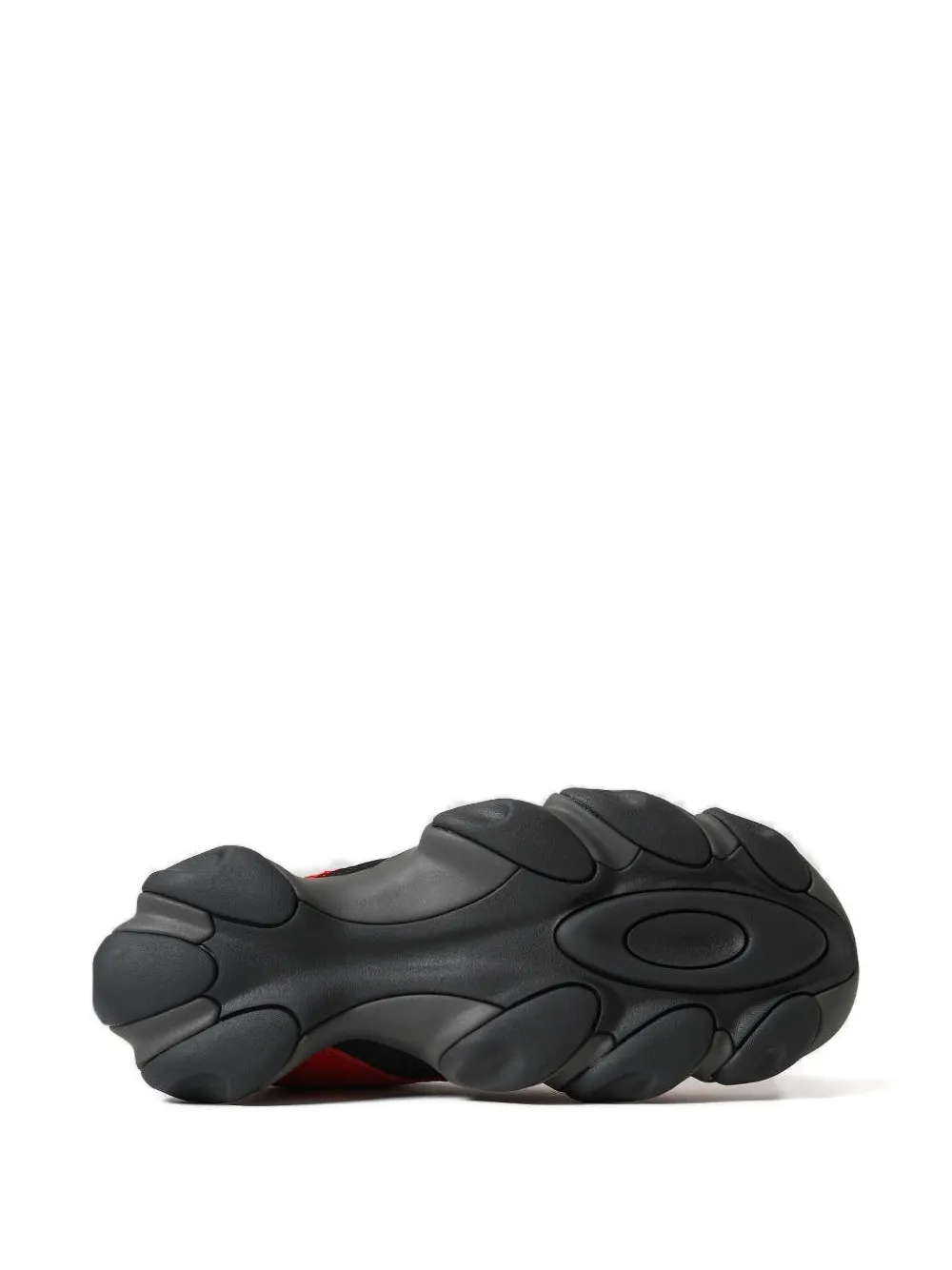Oakley perforated suede trainers Black