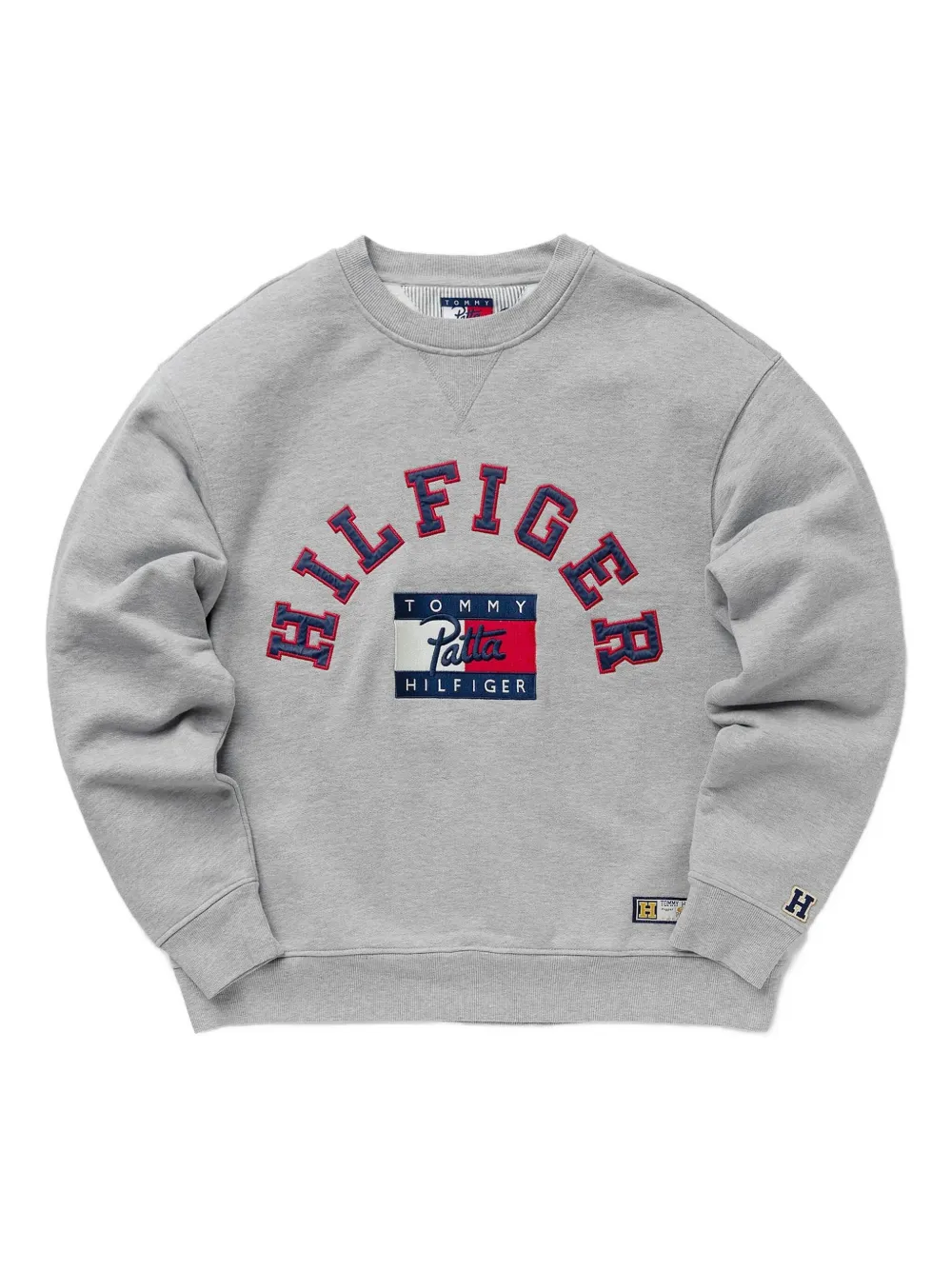 Patta X Tommy Hilfiger Cotton Sweatshirt In Gray