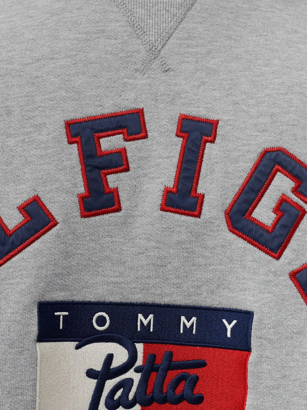 Patta X Tommy Hilfiger Cotton Sweatshirt In Gray