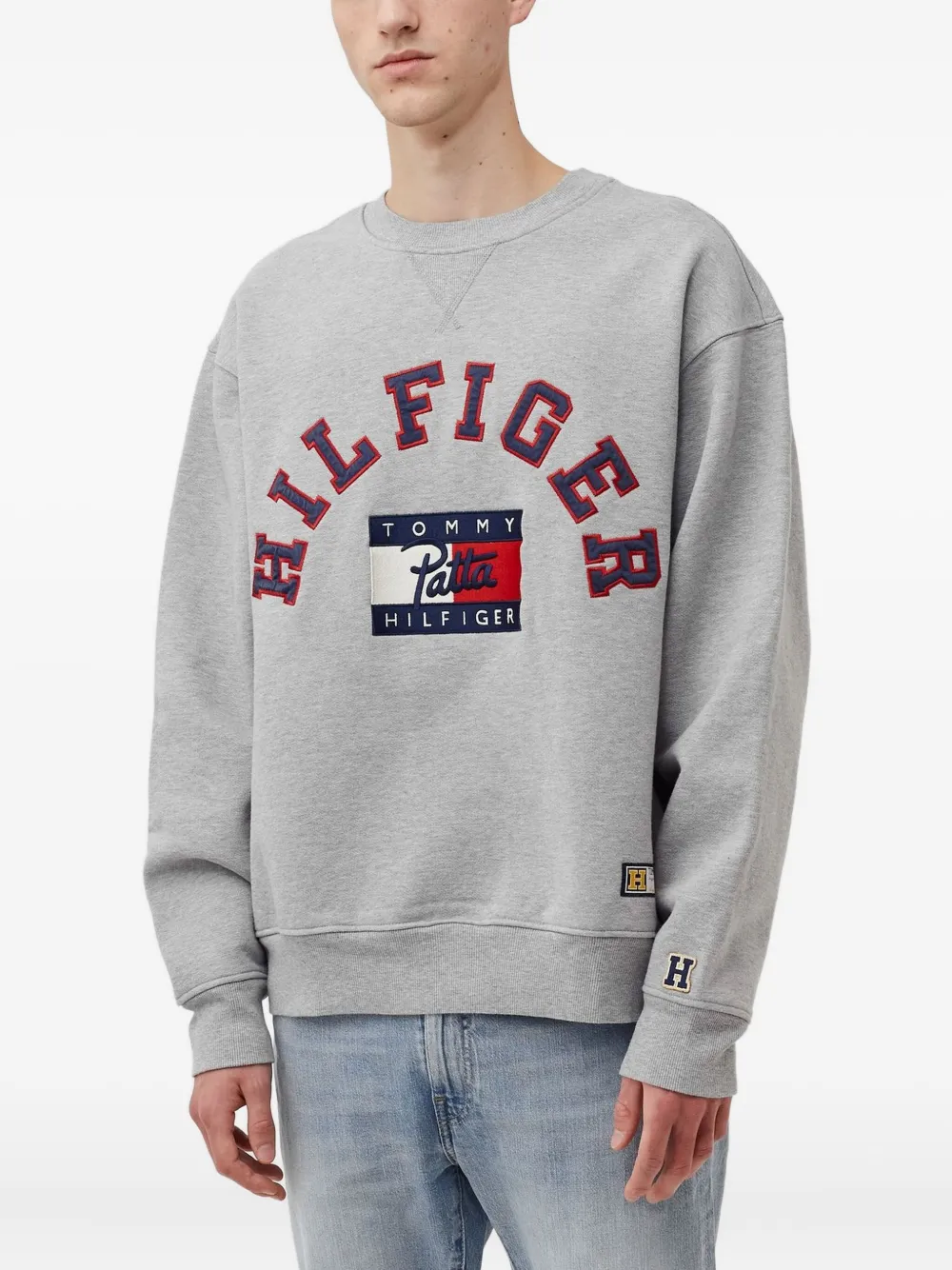 PATTA x Tommy Hilfiger cotton sweatshirt - Grijs