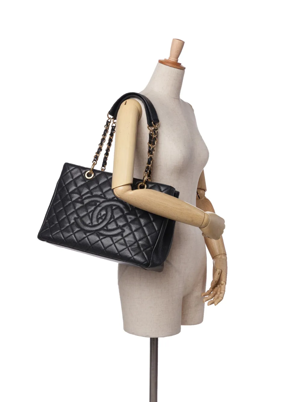 CHANEL Pre-Owned 2012 Caviar Grand Shopping tote bag | Pre-Owned | Image 2
