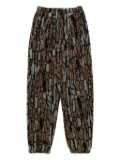 PATTA Woodie track pants - Brown