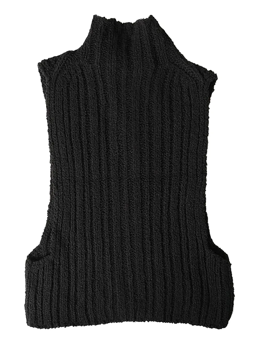 Open YY tricot-knit waistcoat | Waistcoats & Gilets | Image 2