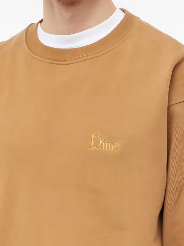 Dime ロゴ スウェットシャツ | ブラウン | FARFETCH JP
