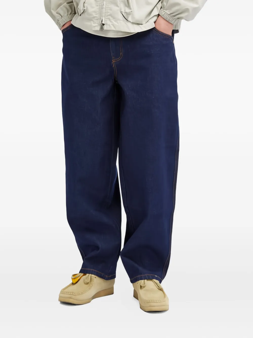 Dime Baggy Denim Jeans In Blue