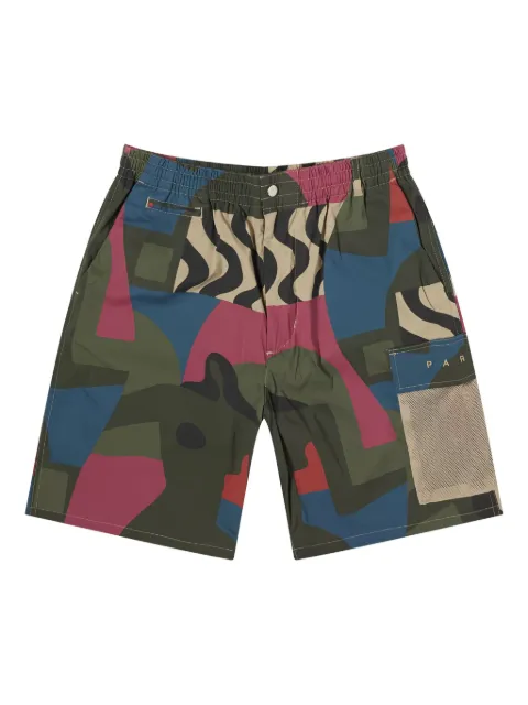 BY PARRA abstract-print shorts
