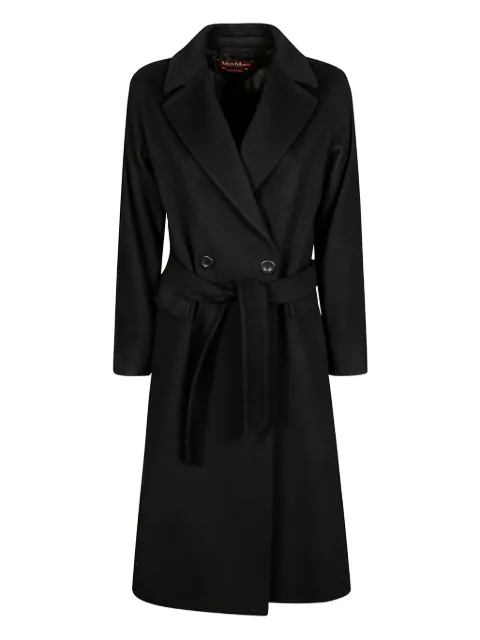 Max Mara belted double-breasted coat