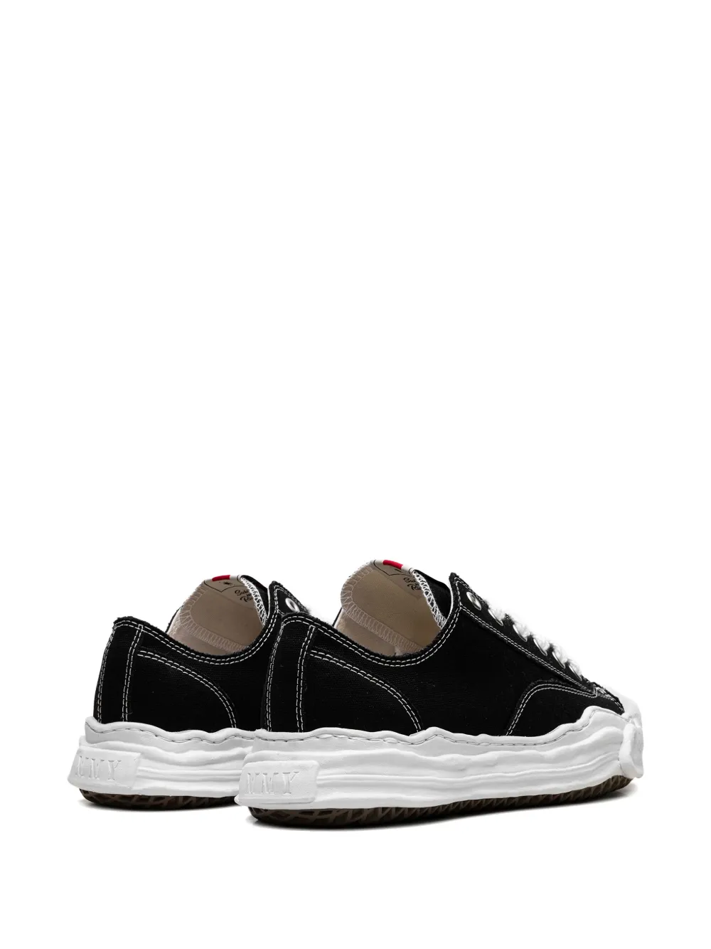 Maison MIHARA YASUHIRO Hank OG Sole canvas low "Black White" sneakers