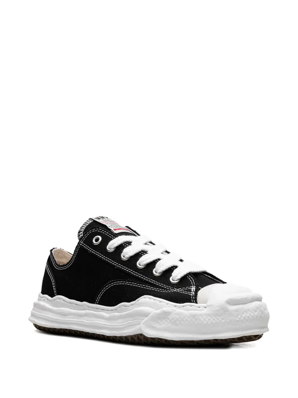Maison MIHARA YASUHIRO Hank OG Sole canvas low "Black White" sneakers