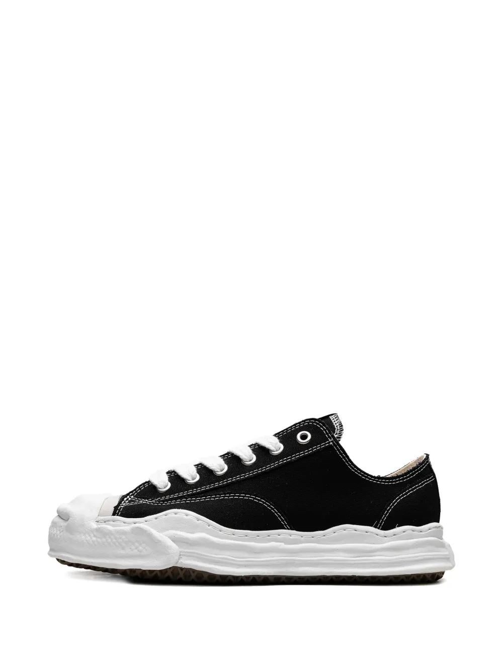 Maison MIHARA YASUHIRO Hank OG Sole canvas low "Black White" sneakers