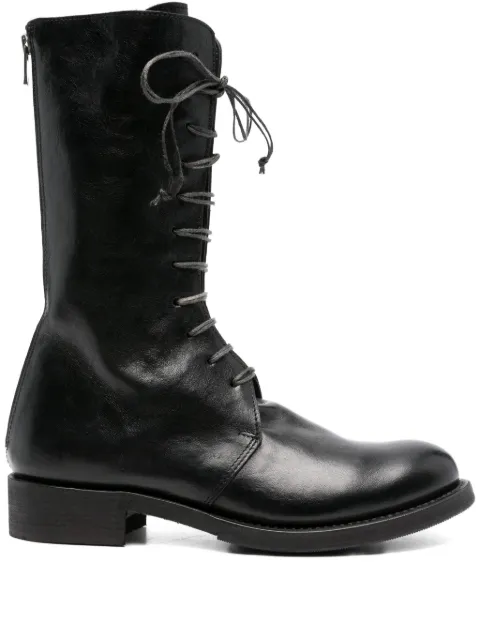 Shoto lace-up leather boots