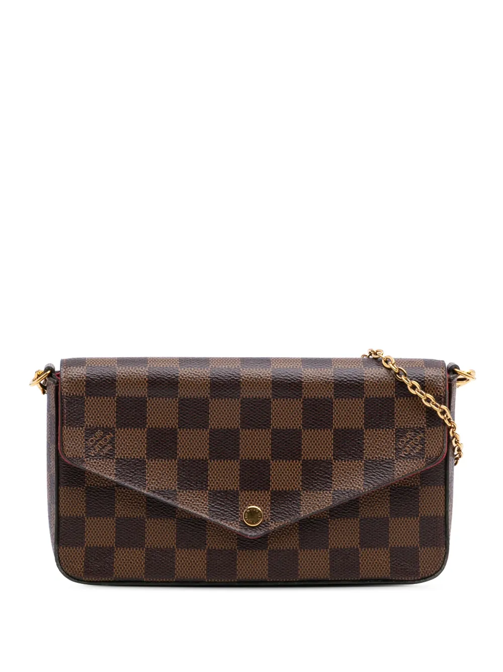 Louis Vuitton Pre-Owned 2019 Damier Ebene Pochette Felicie crossbody bag | Brown | Image 1