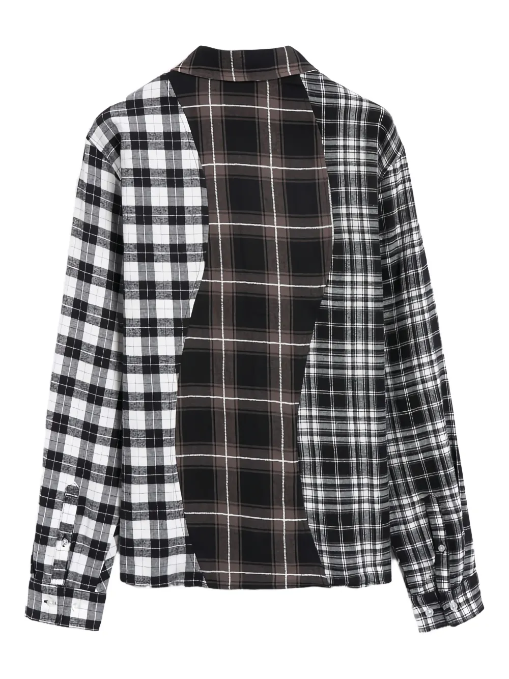 dime patchwork panelled shirt | Women | Image 2