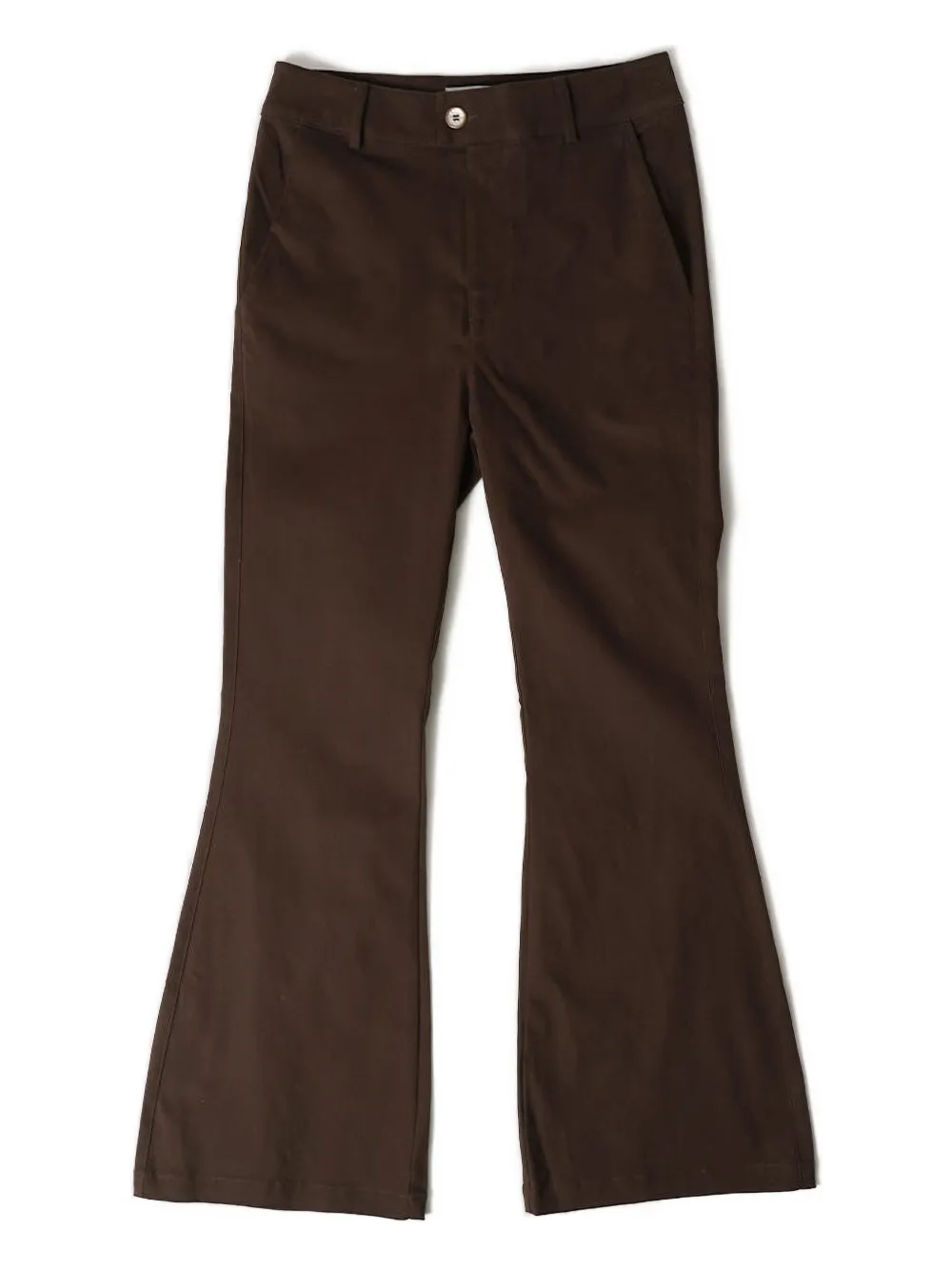 House of Sunny évasé trousers - Marrone