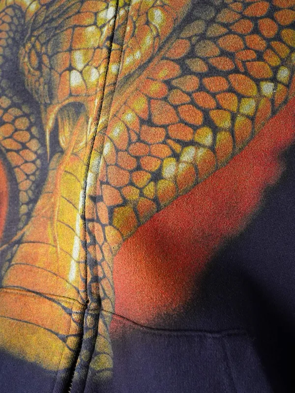 YARDSALE zip-up Hoodie | Blue | FARFETCH