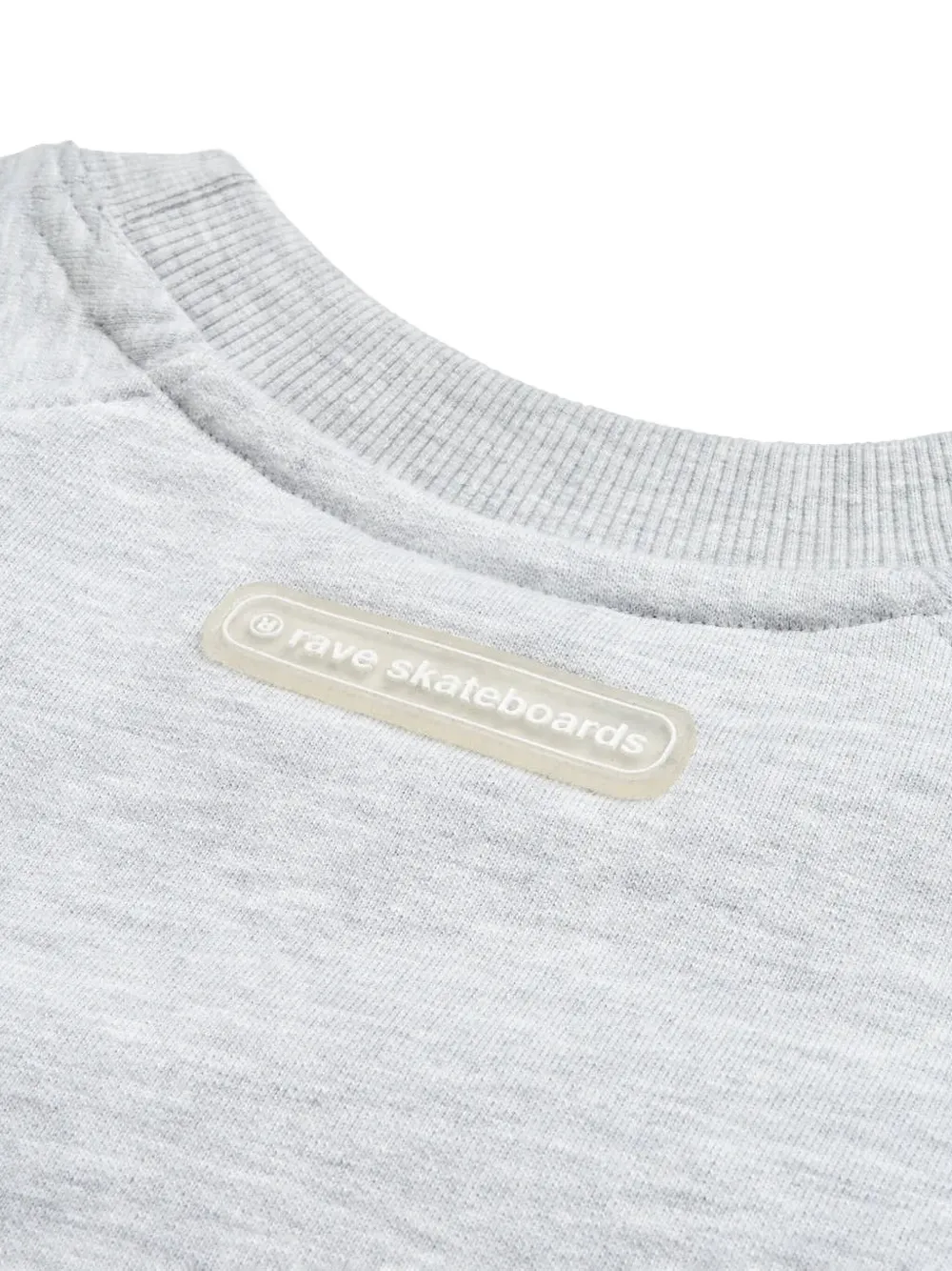 Rave Skateboards Star-logo Sweatshirt In Gray