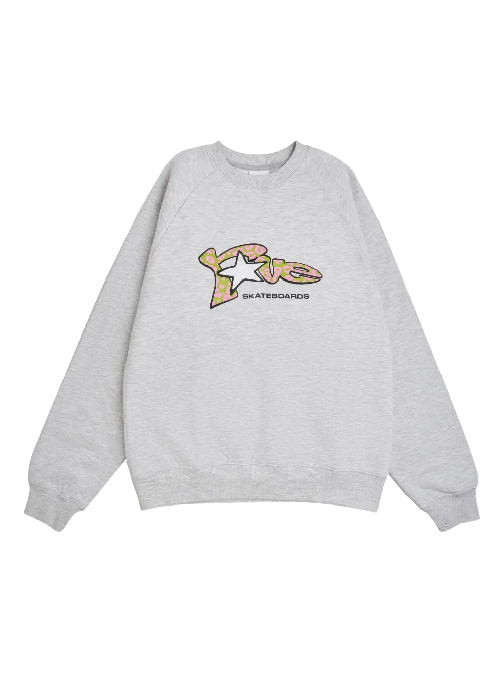 RAVE SKATEBOARDS star-logo sweatshirt | Grey | Image 1