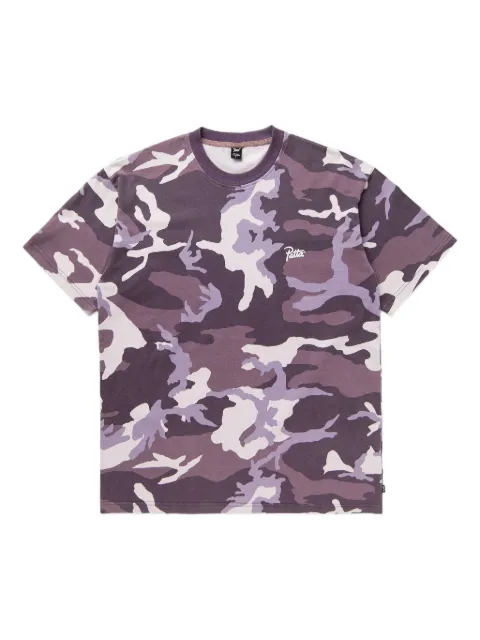 PATTA woodland-camouflage T-shirt