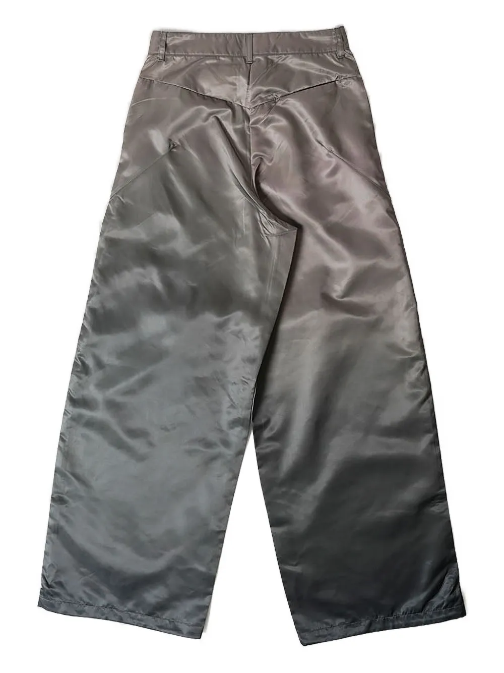 Open YY panelled trousers - Grijs