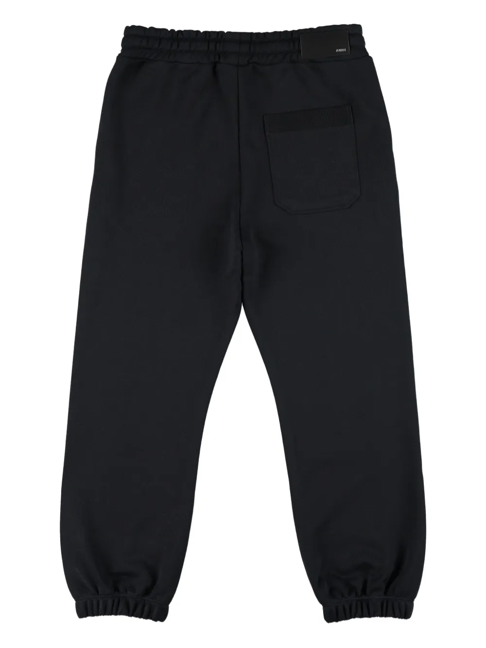 AMIRI KIDS Joggingbroek met geborduurd logo Zwart