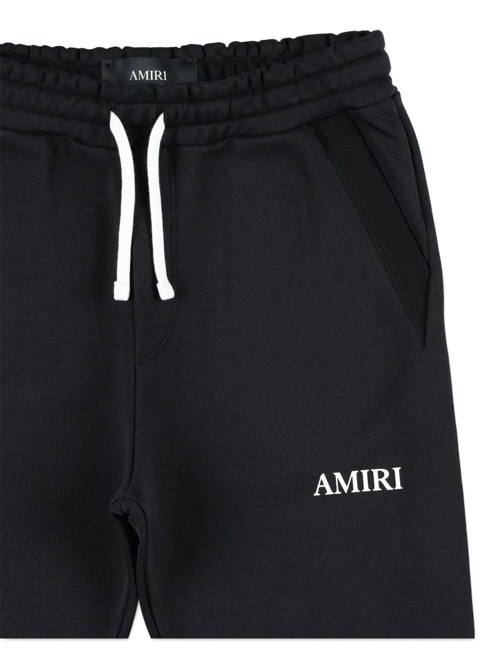 AMIRI KIDS Joggingbroek met geborduurd logo Zwart