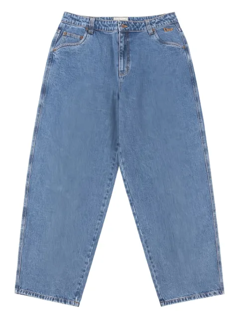 dime embroidered-logo baggy jeans