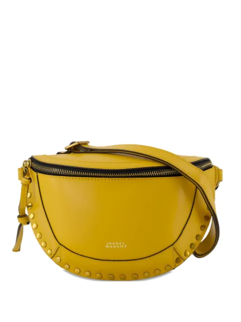 ISABEL MARANT Skano studded half-moon cross body bag