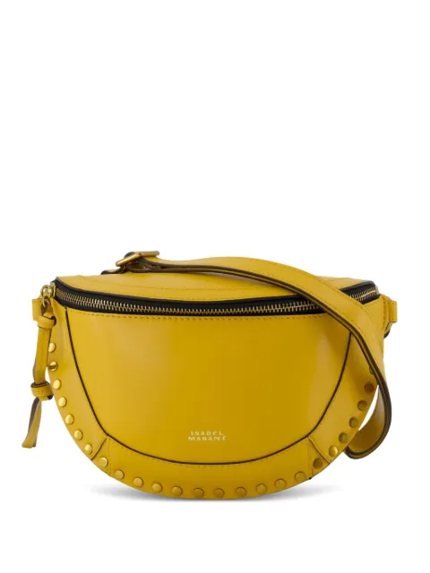 ISABEL MARANT halvmåneformet Skano crossbody-taske med nitter