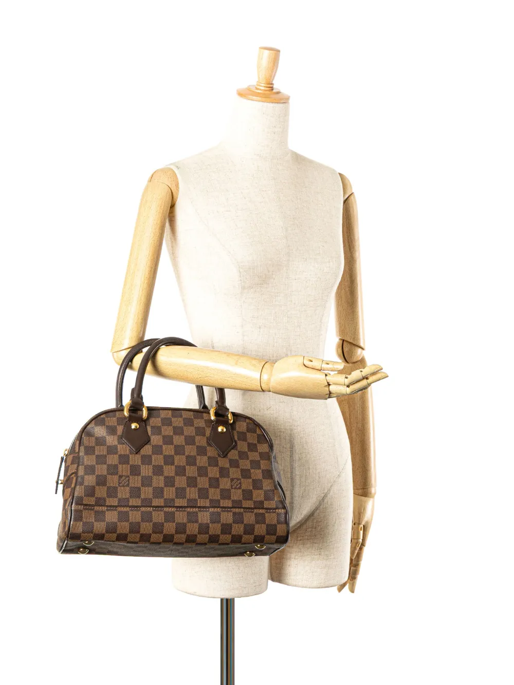 Louis Vuitton Pre-Owned 2006 Damier Ebene Duomo handbag | Pre-Owned | Image 2