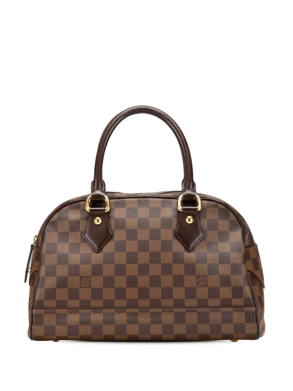 Louis Vuitton Pre-Owned 2006 ダミエ エベヌ ドゥオモ ハンドバッグ - ブラウン Louis Vuitton Pre-Owned 2006 ダミエ エベヌ ドゥオモ ハンドバッグ - ブラウン