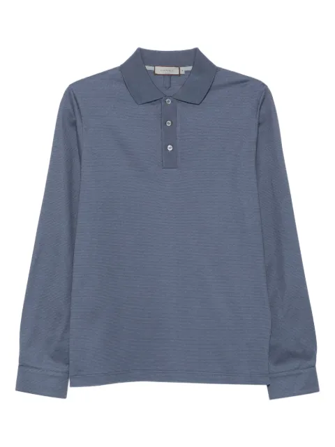 Canali long-sleeve polo shirt
