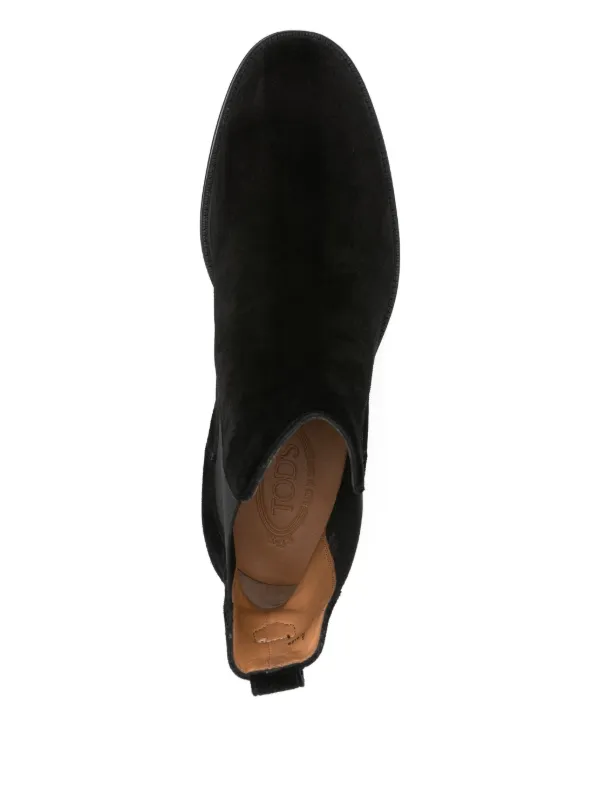 TOD'S ブラック チェルシーブーツ 18671194_40341817_1000.jpg