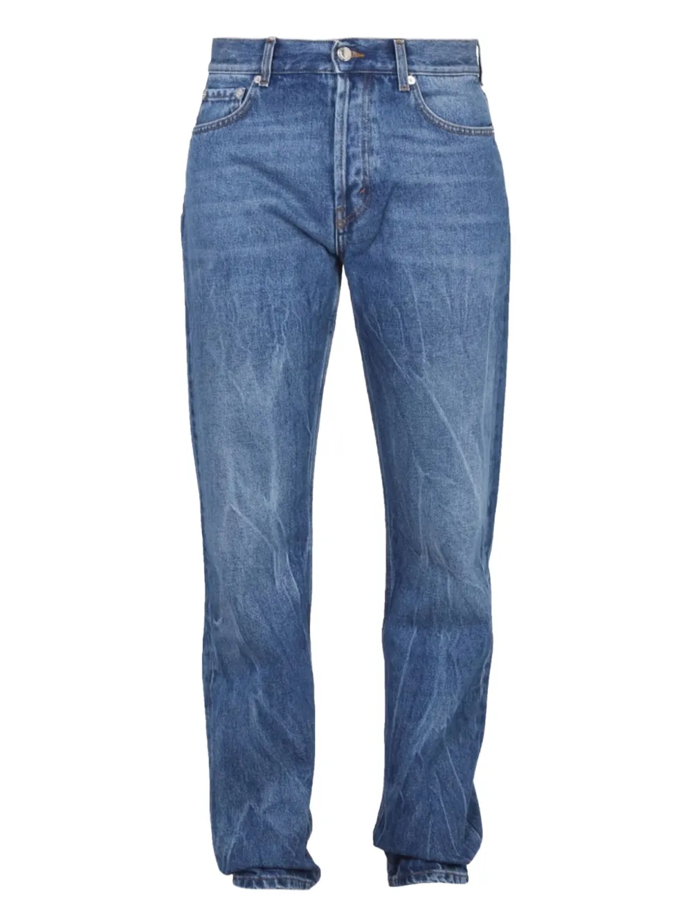 Séfr creased jeans - Blu