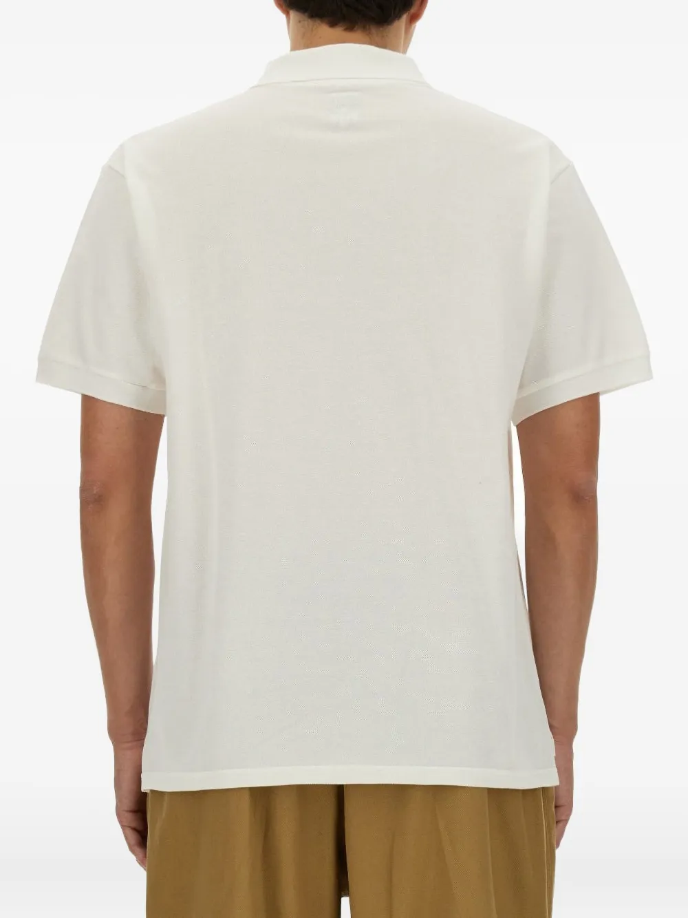  South2 West8 Embroidered Polo Shirt - Neutrals 