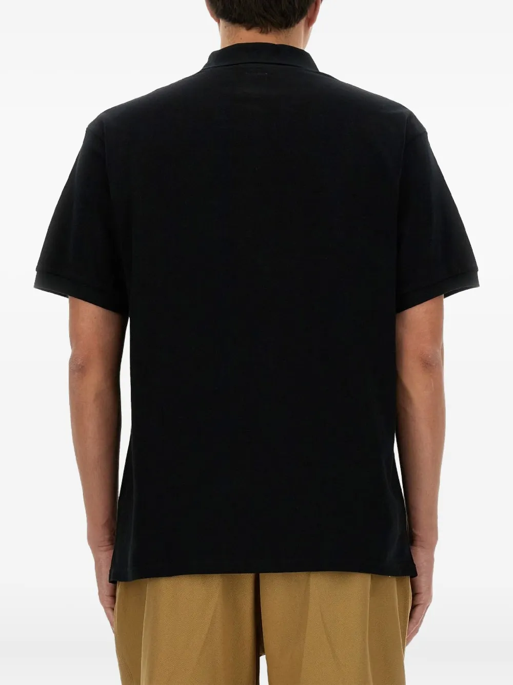 SOUTH2 WEST8 Embroidered Polo Shirt | Black | FARFETCH