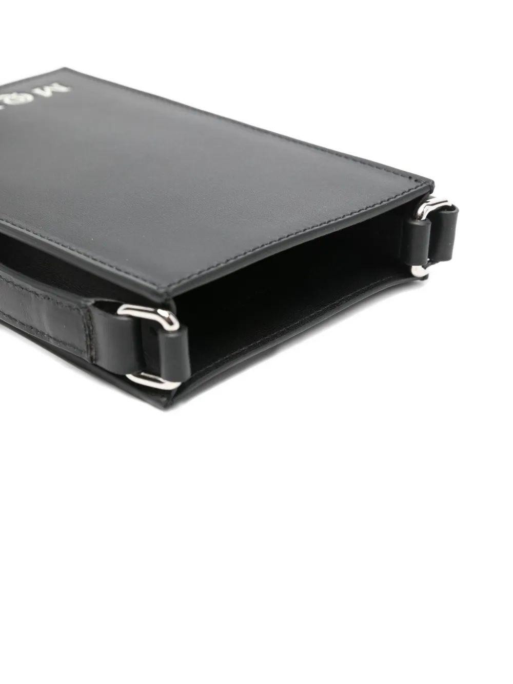 Alexander McQueen Telefoonhoesje met logo Zwart