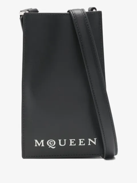 Alexander McQueen logo phone holder