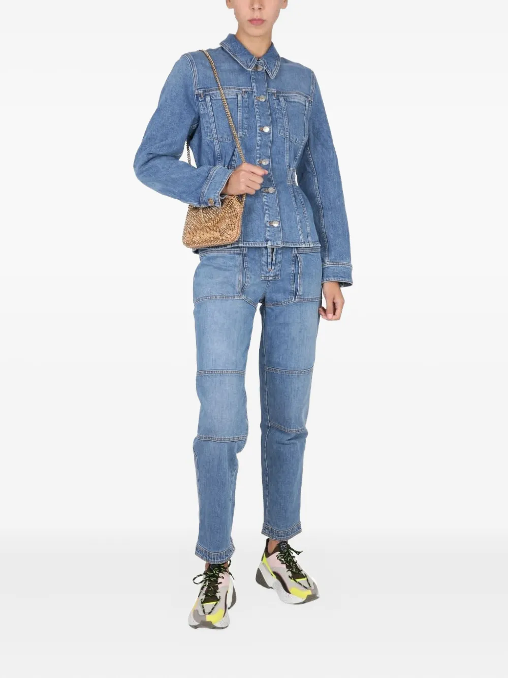 Stella McCartney chamarra de mezclilla con botones | Chamarras de mezclilla | Image 2