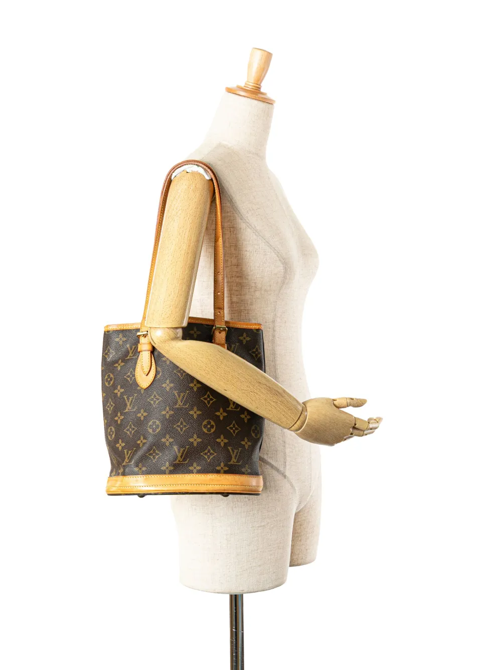 Louis Vuitton Pre-Owned 2008 Monogram Petit bucket bag | Pre-Owned | Image 2