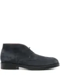 Tod's Chukka suede lace-up boots - Blue