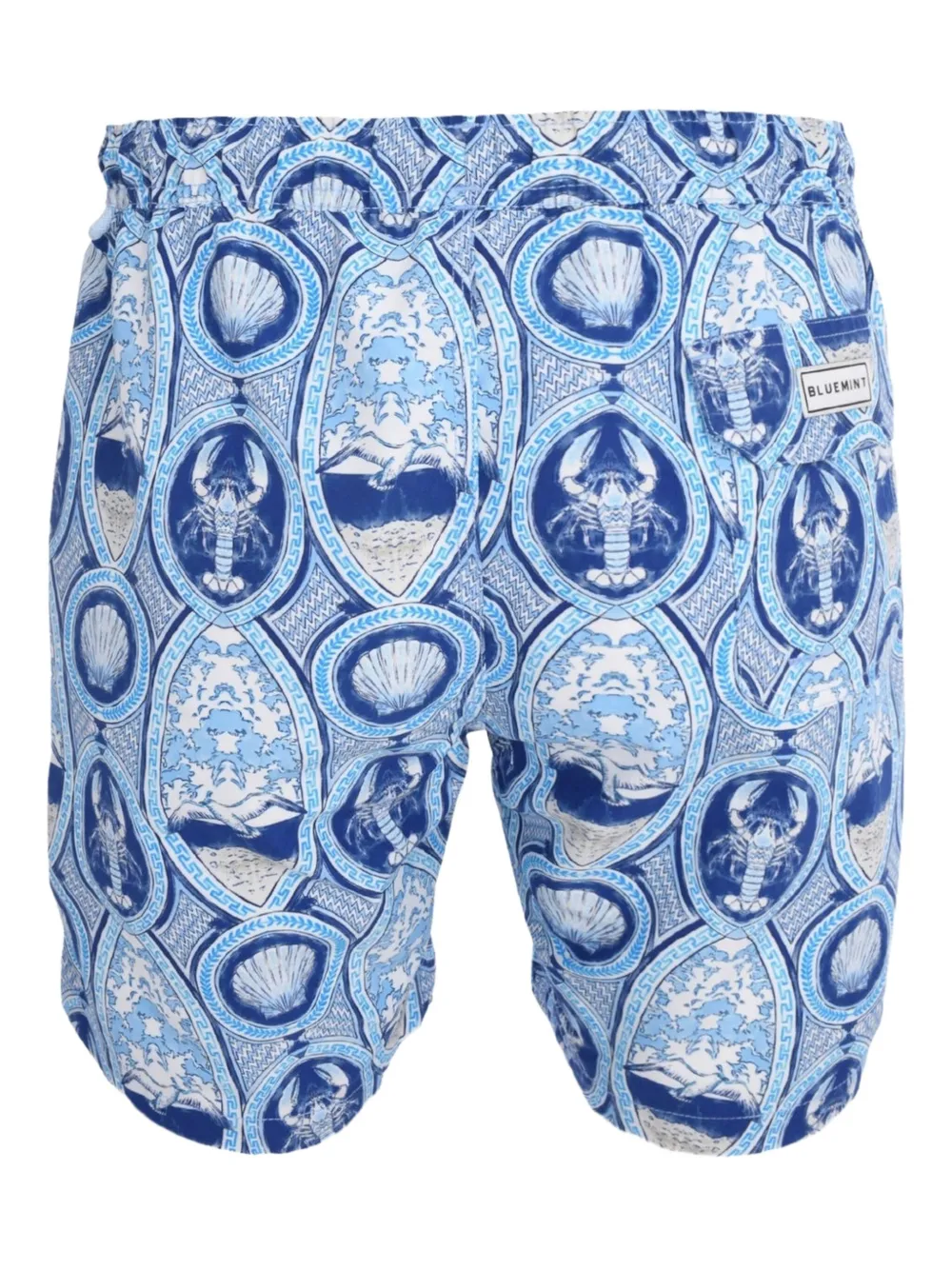 Bluemint Arthus Lobster Shell Swim Shorts In Blue
