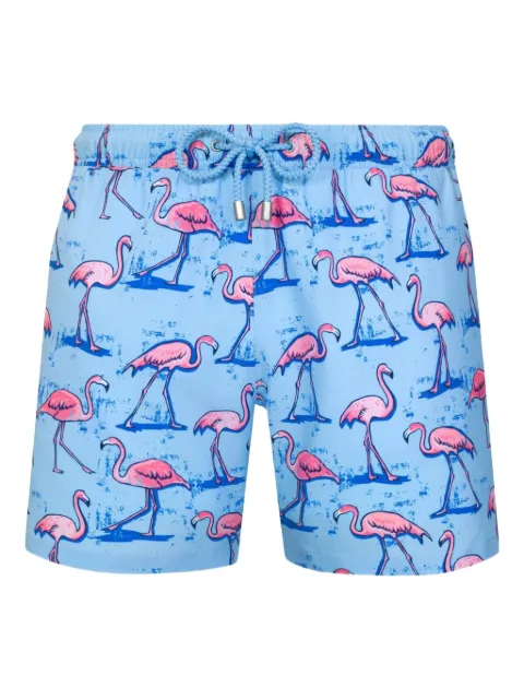 Bluemint flamingo-print swim shorts