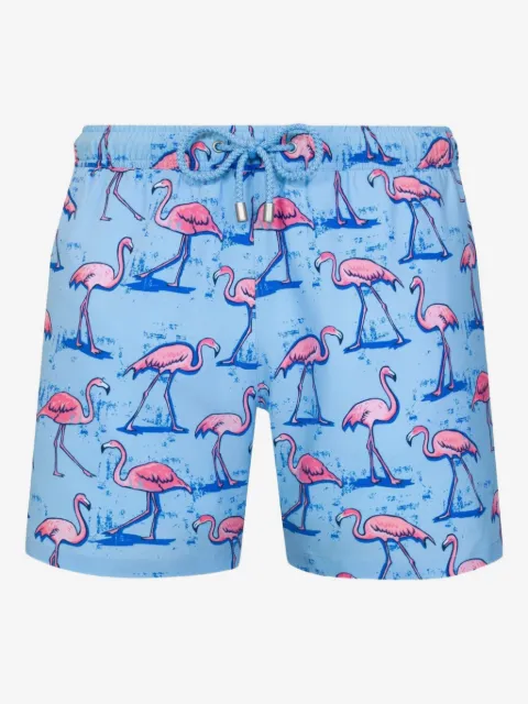 Bluemint flamingo-print swim shorts