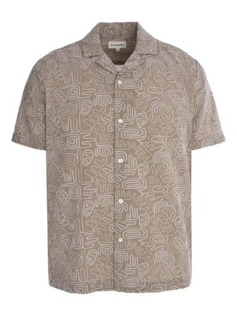 Bluemint abstract-print shirt