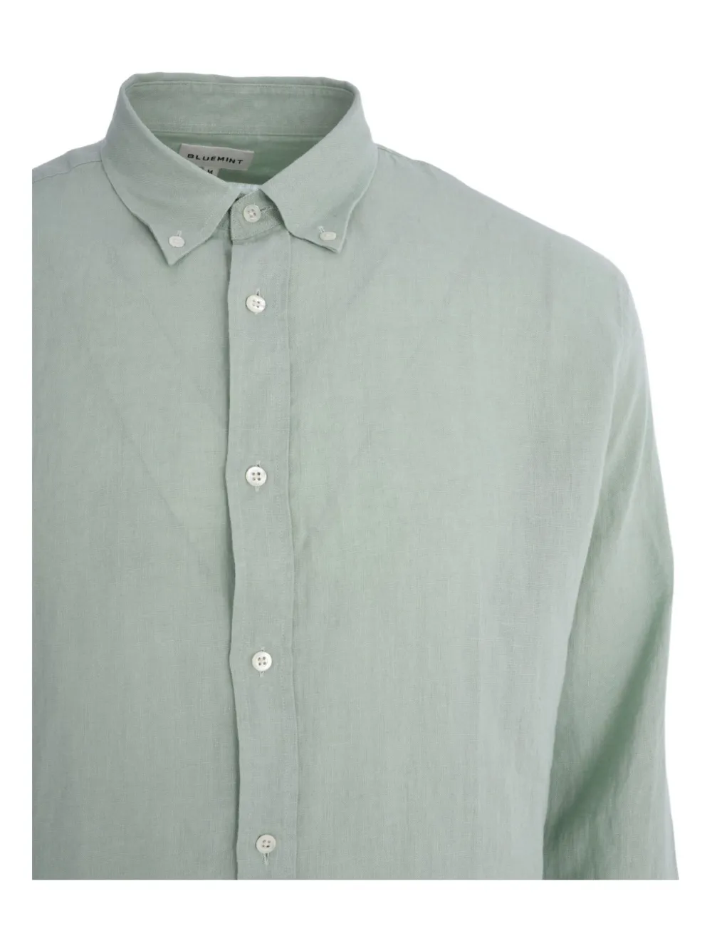 Bluemint Linen/flax Shirt In Green