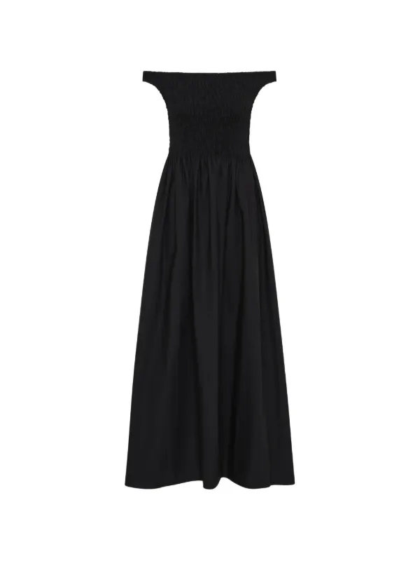 faithfull the brand black maxi dress Faithfull The Brand Fao Maxi Dress | Black