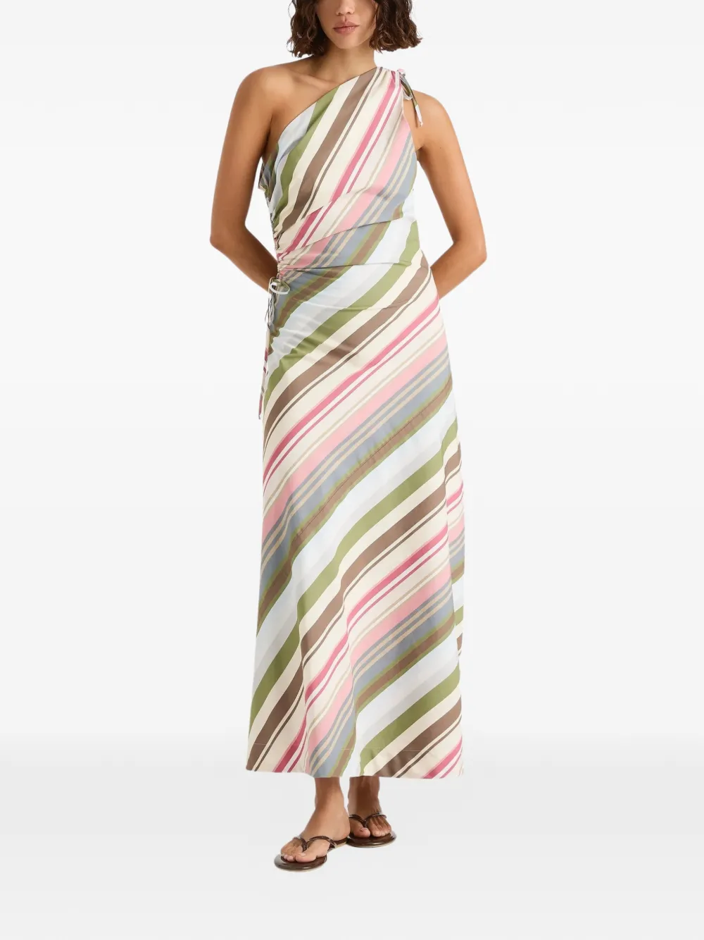 Faithfull the Brand Laureles maxi dress - Toni neutri