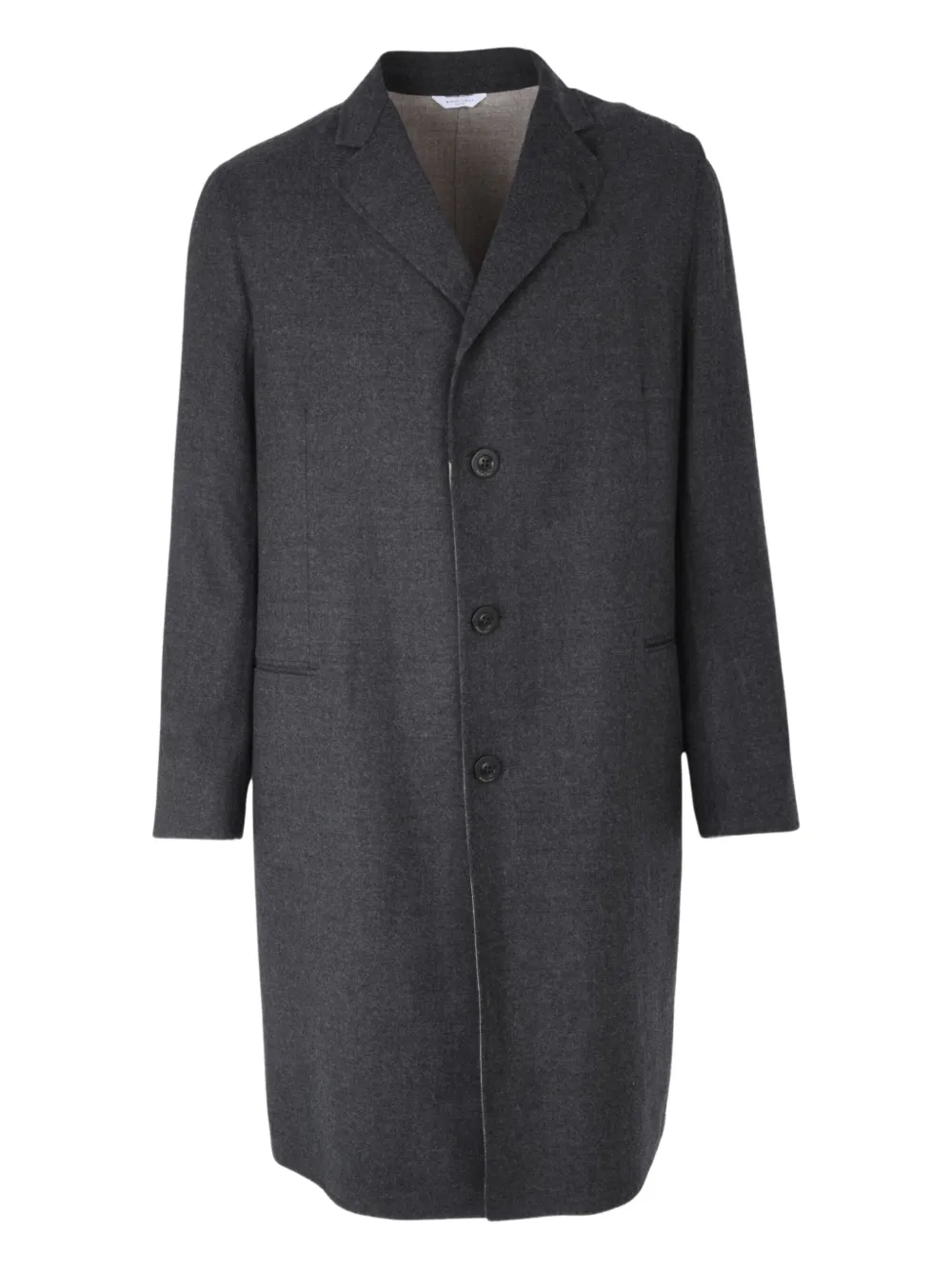 Boglioli buttoned overcoat | Grey | Image 1