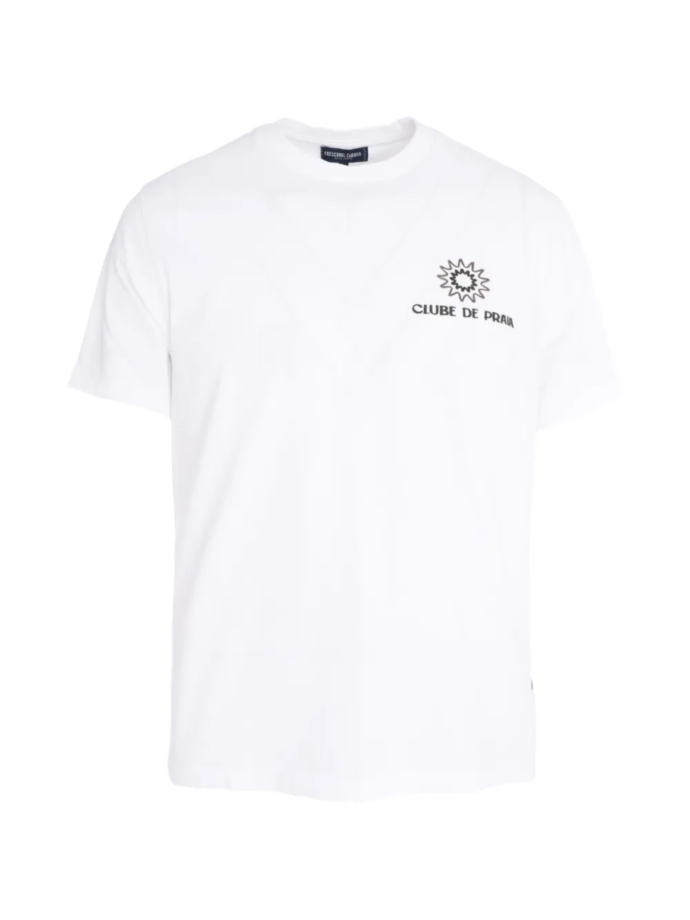 Frescobol Carioca Rosa embroidered T-shirt - Bianco