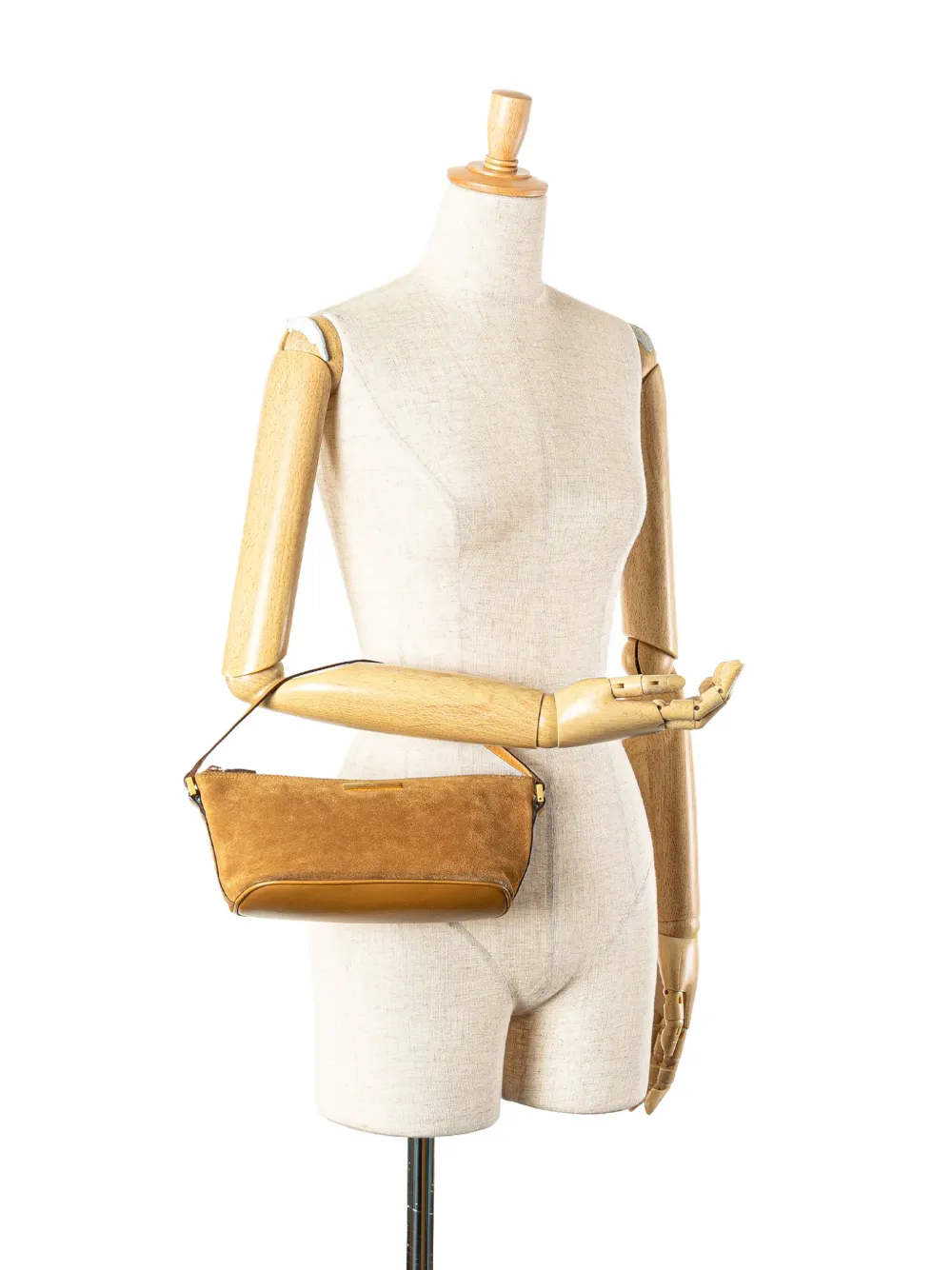 Gucci Pre-Owned 2000-2015 Suede Boat shoulder bag | Pre-Owned | Image 2